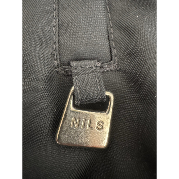 Nils Ski Snow Board Jacket Women 10 Black Thermal Soft Shell Zip Hood Pockets - Picture 3 of 16